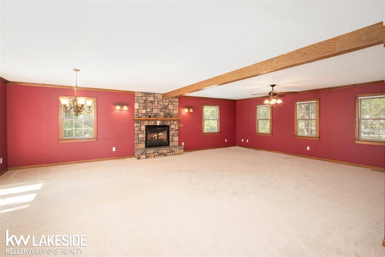 34344 Armada Ridge Road Richmond, MI 48062 - Photo 15 of 36 This is a massive room. Originally it was split into a dining area and a living room area. Up to you to decide!