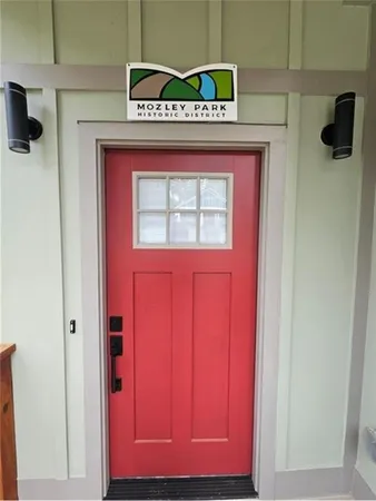 a view of door