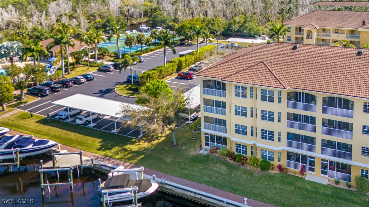 1799 Four Mile Cove Parkway, Unit 925 Cape Coral, FL 33990 - Photo 45 of 49 a aerial view of a house