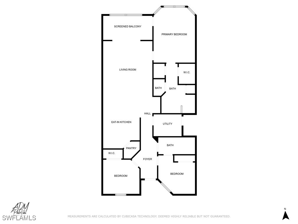 1799 Four Mile Cove Parkway, Unit 925 Cape Coral, FL 33990 - Photo 49 of 49 a picture of a white wall and a window