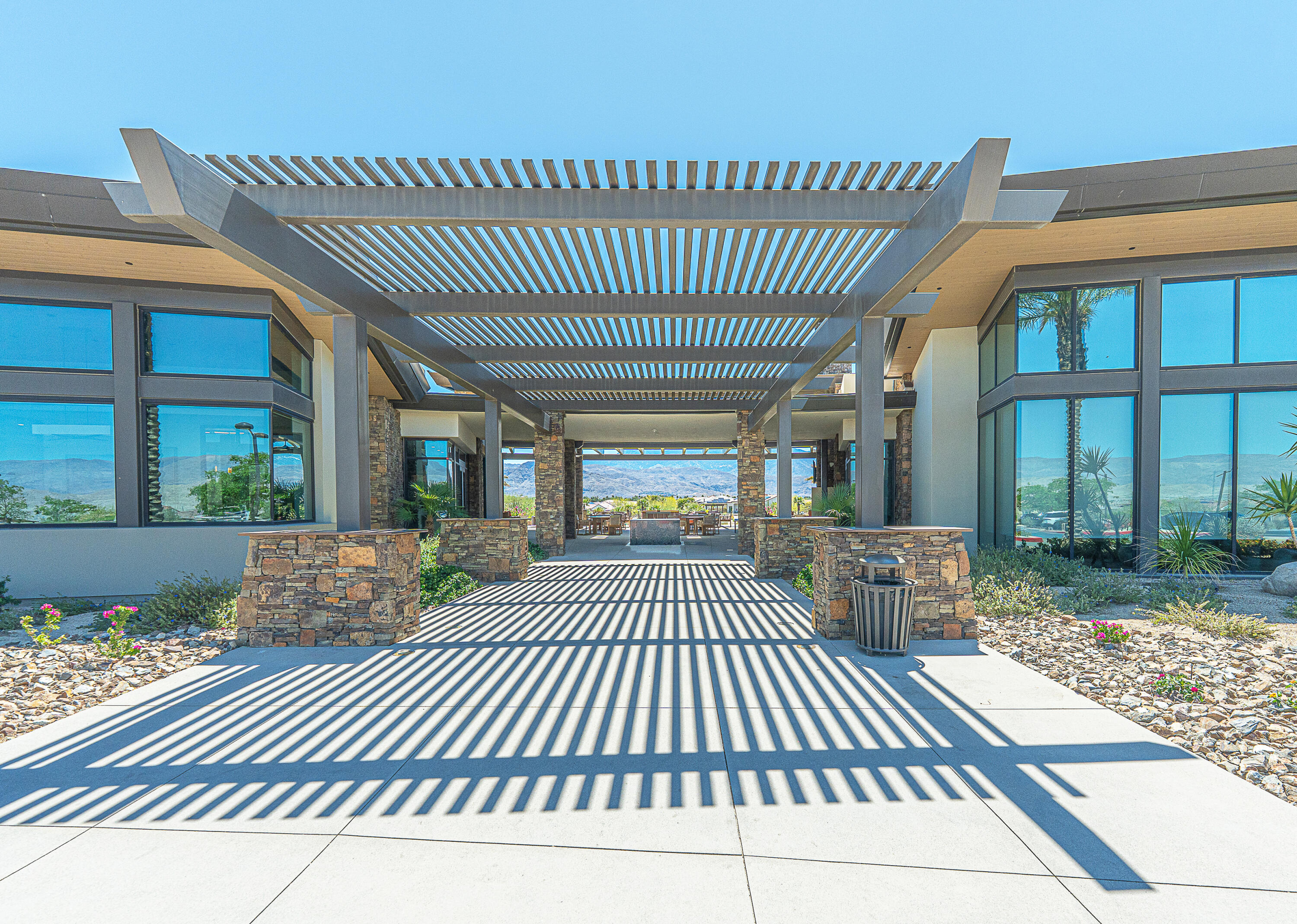 18 Vintage Rancho Mirage, CA 92270 - Photo 45 of 54 a view of a patio with a table and chairs