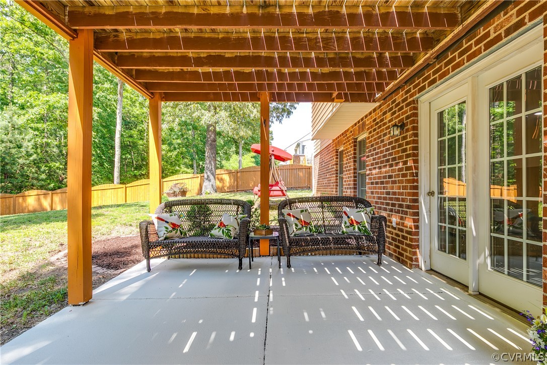 9518 Dunroming Road Chesterfield, VA 23832 - Photo 45 of 47 a view of outdoor space with seating area