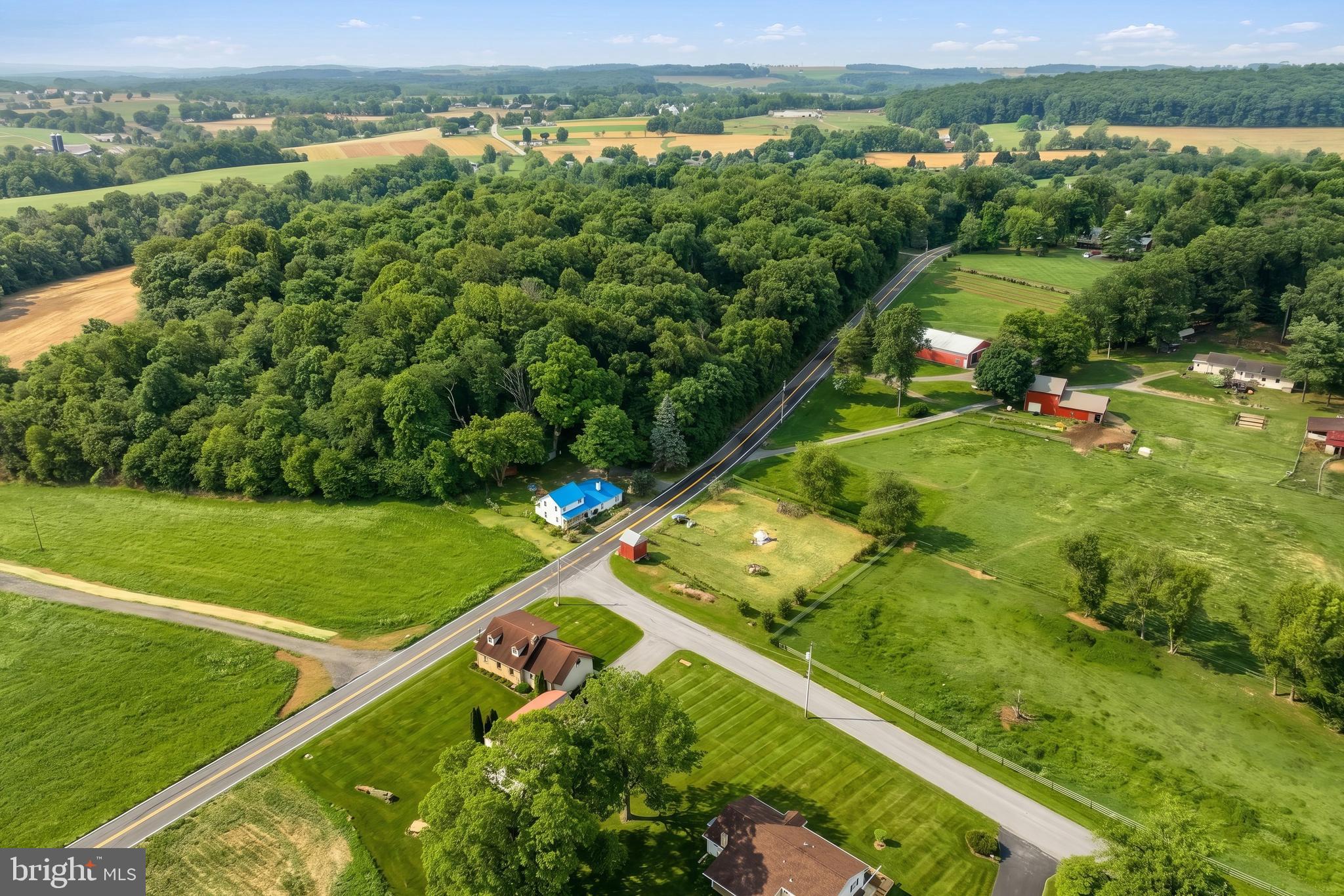 1111 Richmond Road Red Lion, PA 17356 - Photo 54 of 57 a view of a city with lush green forest
