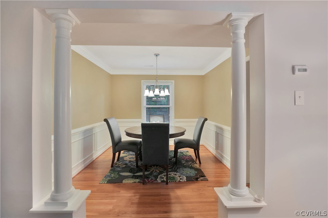14602 Ridge Point Drive Midlothian, VA 23112 - Photo 5 of 25 a dining room with furniture and window