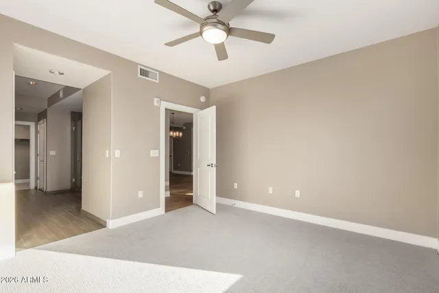 wooden floor in an empty room