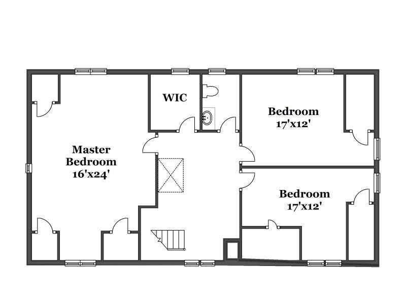 522 Weaver Hill Road Coventry, RI 02816 - Photo 24 of 24 2nd Floor Plan.
