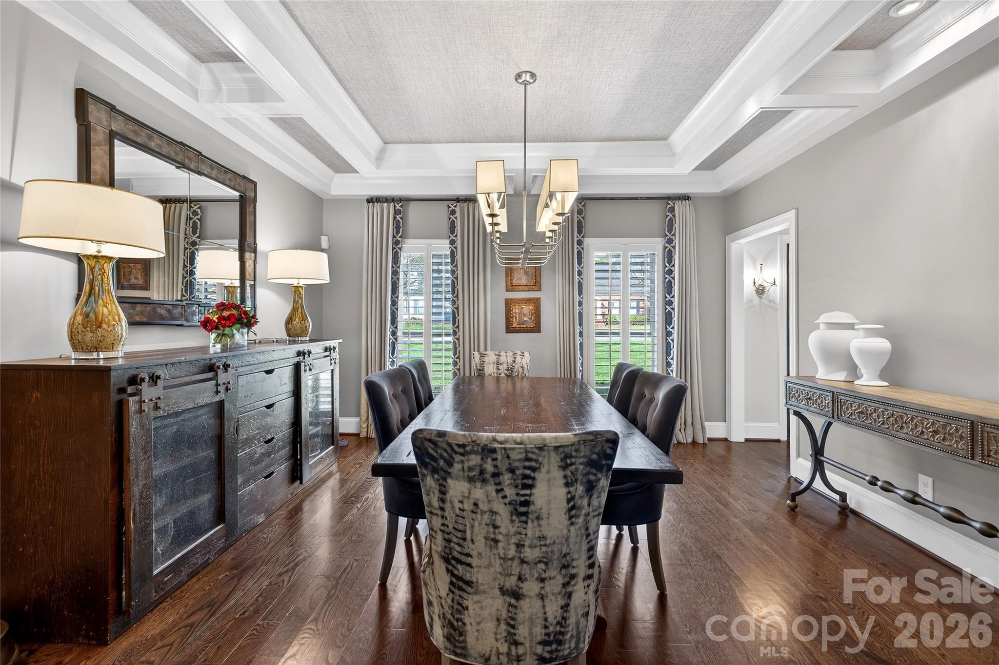 3025 Foxridge Road Charlotte, NC 28226 - Photo 7 of 48 a very nice looking dining room with wooden floor