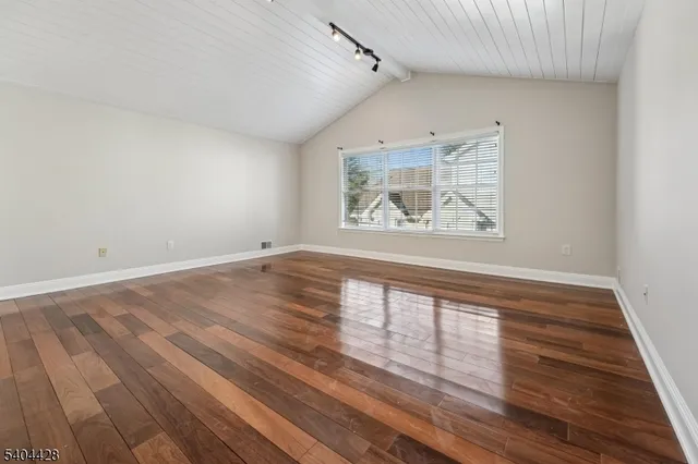 wooden floor in an empty room