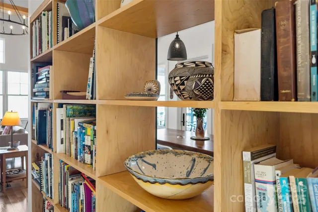 a room with musical instruments