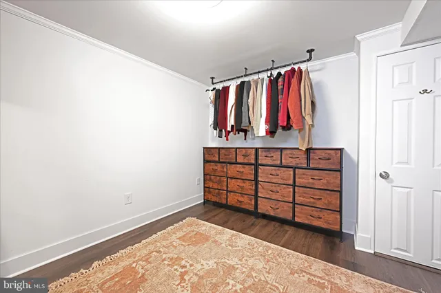a view of outdoor space with deck and wooden floor