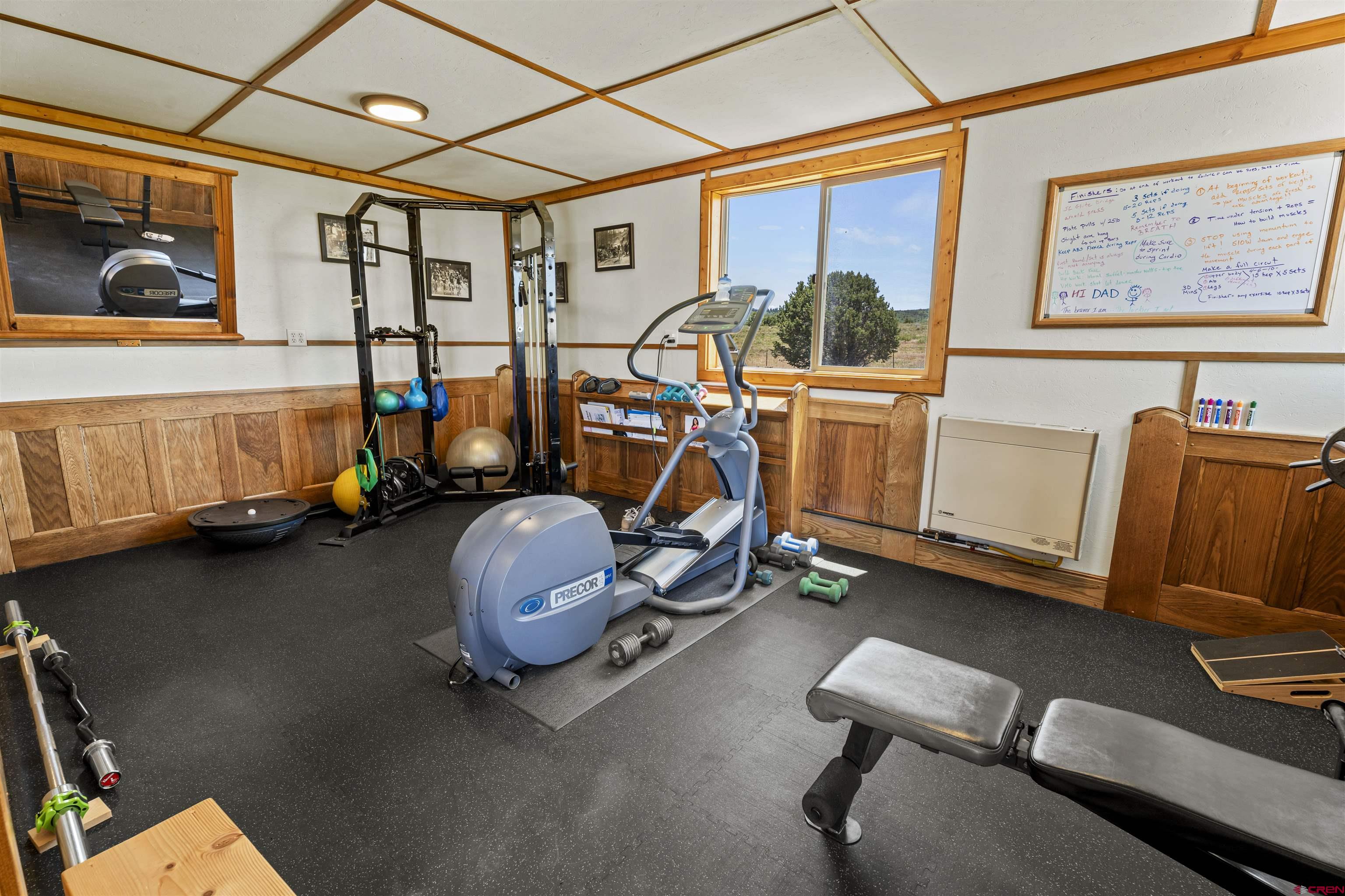 3100 South 44zs Road Norwood, CO 81423 - Photo 44 of 45 a view of a room with gym equipment
