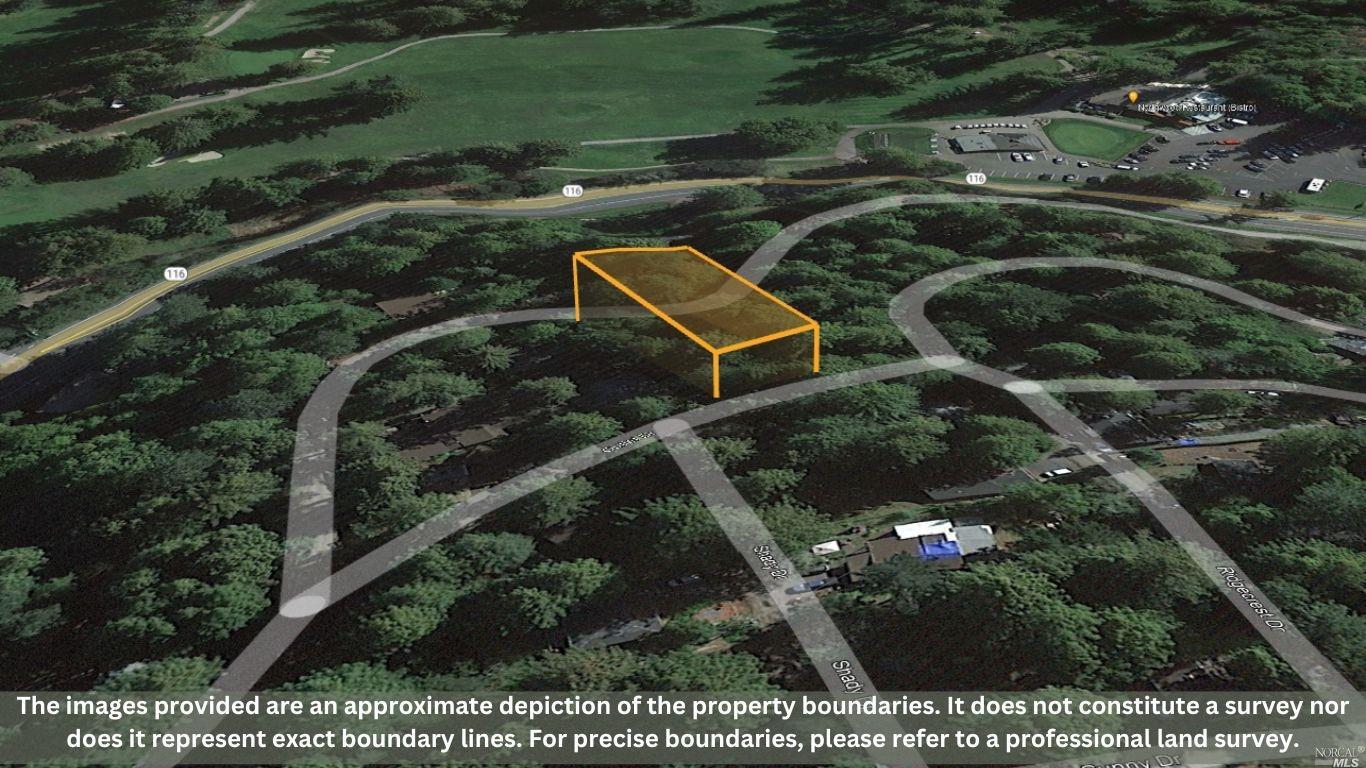 19170 Old Monte Rio Road Guerneville, CA 95446 - Photo 2 of 10 a view of a yard