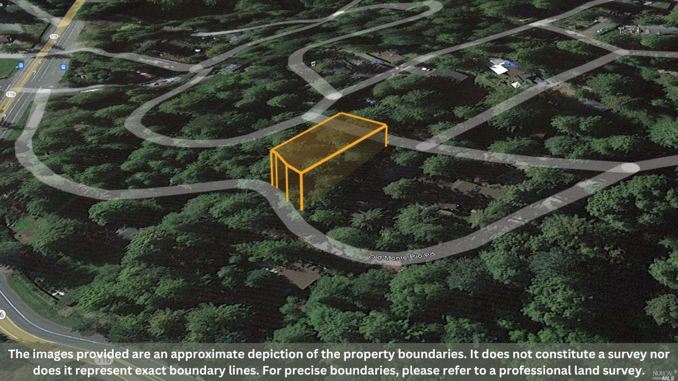 19170 Old Monte Rio Road Guerneville, CA 95446 - Photo 6 of 10 an aerial view of a residential houses