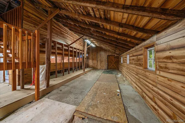 a view of under construction room and staircase