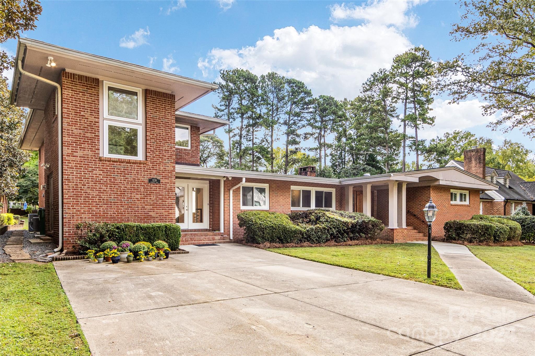 3239 Foxcroft Road Charlotte, NC 28211 - Photo 3 of 42 a view of front of house with entertaining space