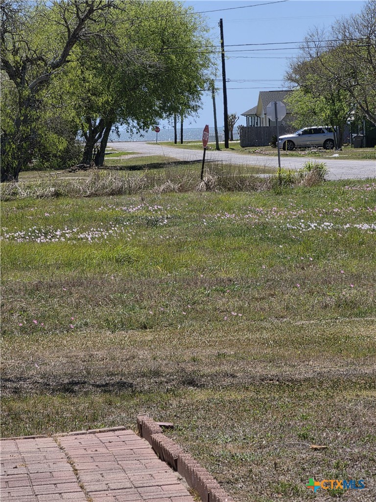501 13th Street Seadrift, TX 77983 - Photo 13 of 22 a view of a yard with basketball court