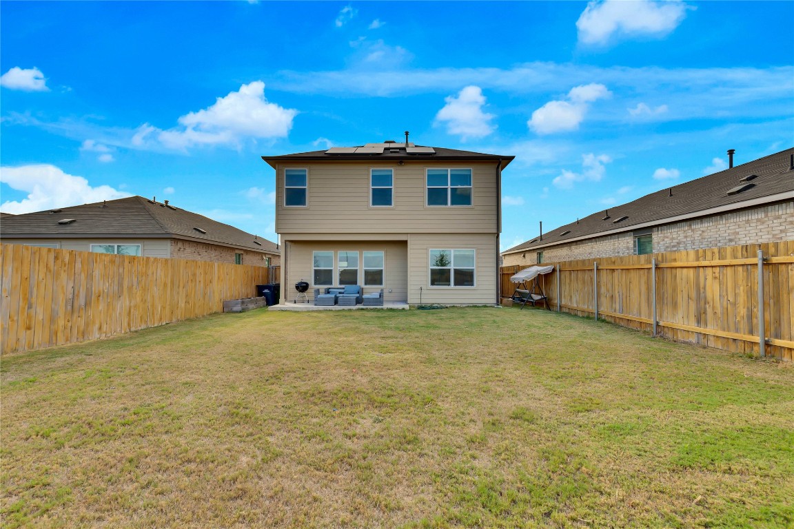 124 Canley Loop Hutto, TX 78634 - Photo 18 of 19 Very spacious backyard.