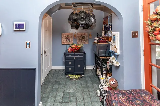 a bathroom with a toilet and a sink