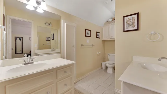 a view of a chairs and tables in patio