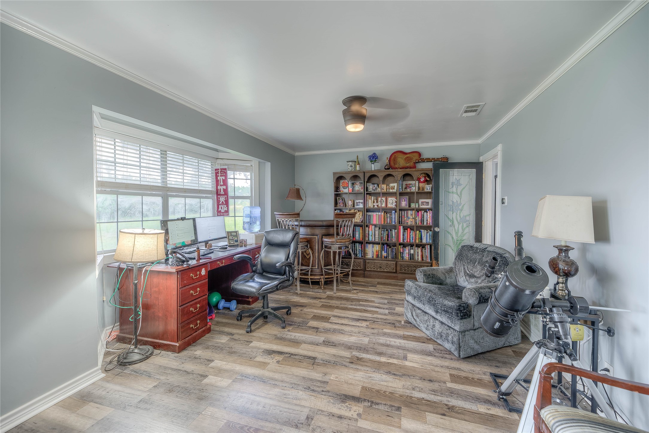 6982 Highway 94 Trinity, TX 75862 - Photo 12 of 33 a living room with furniture a lamp and a window