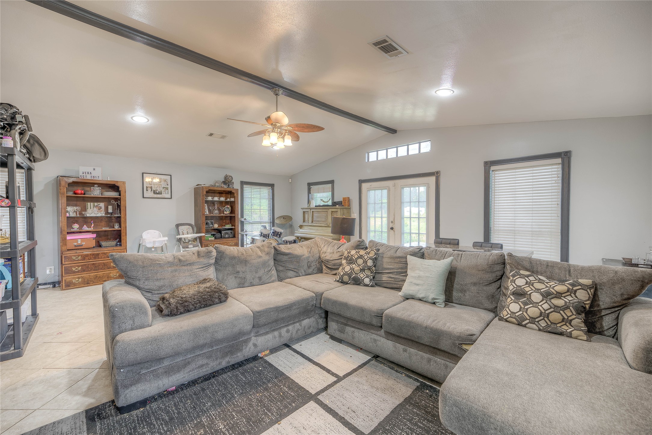 6982 Highway 94 Trinity, TX 75862 - Photo 15 of 33 a living room with furniture and view of kitchen