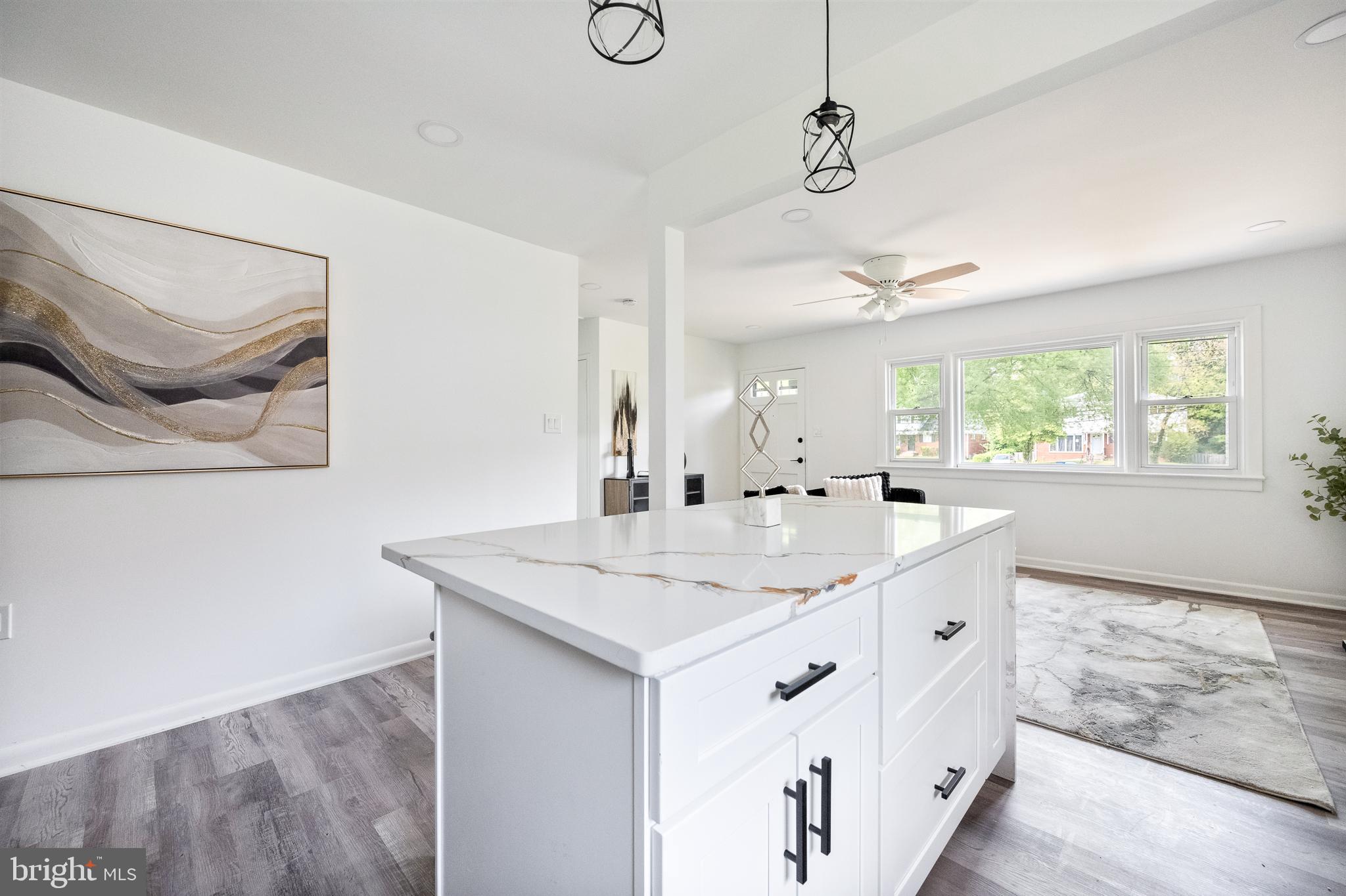 6907 Kipling Parkway District Heights, MD 20747 - Photo 12 of 39 a bathroom with a sink a vanity and a mirror