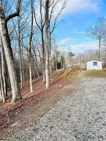 a house view with a outdoor space