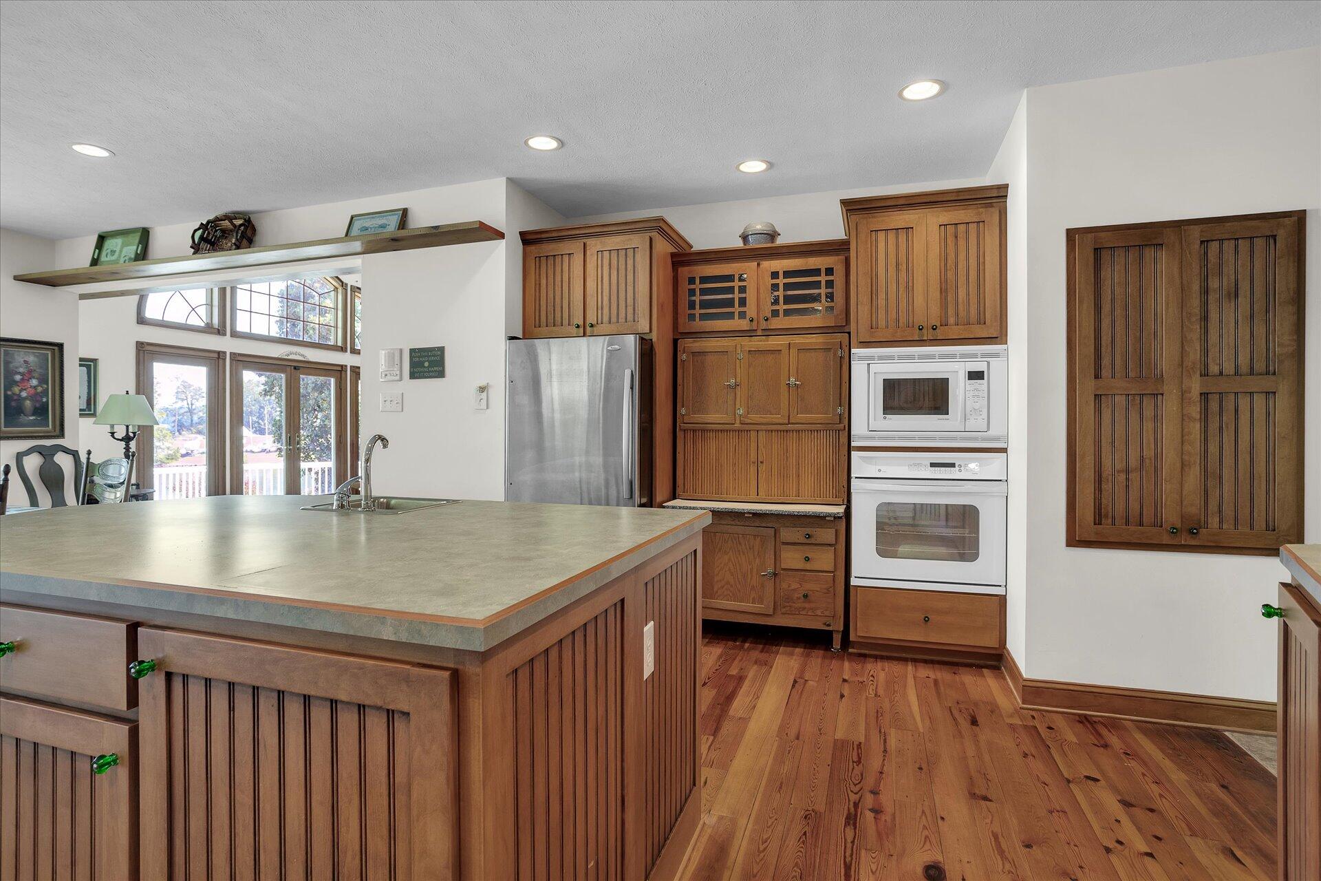 51 Spinnaker Drive Union Hall, VA 24176 - Photo 17 of 58 a kitchen with stainless steel appliances a refrigerator and wooden floor