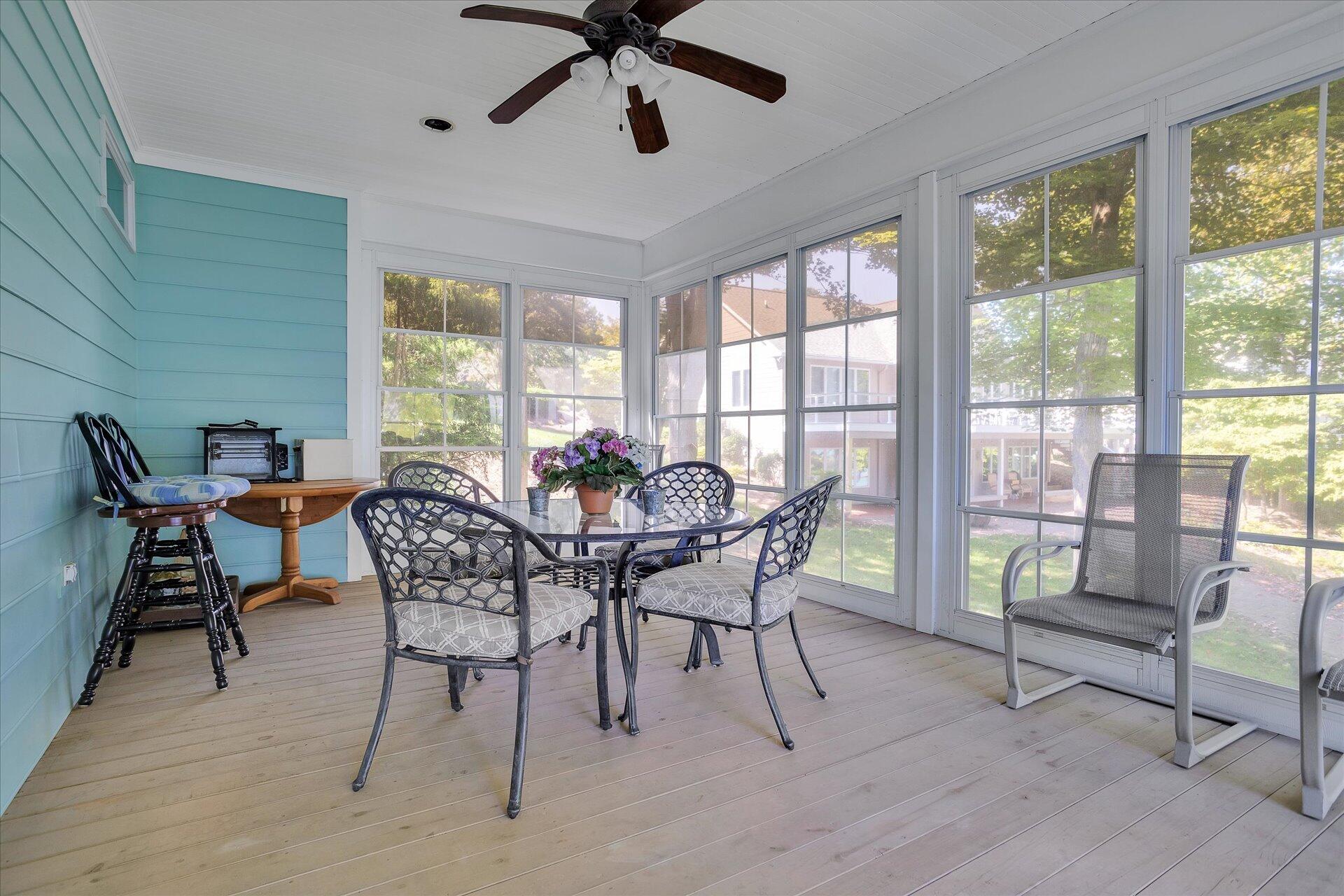 51 Spinnaker Drive Union Hall, VA 24176 - Photo 20 of 58 a view of a dining room with furniture window and outside view