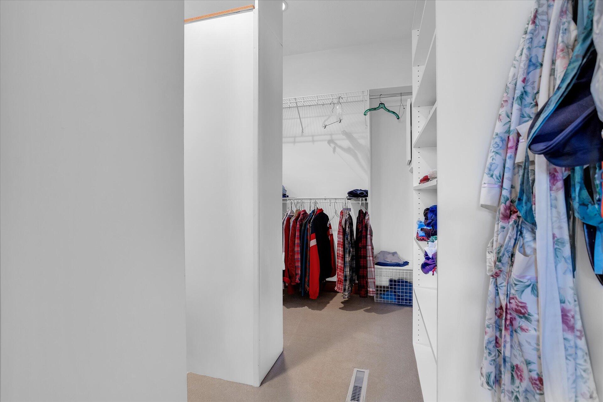 51 Spinnaker Drive Union Hall, VA 24176 - Photo 25 of 58 a view of walk in closet with clothes