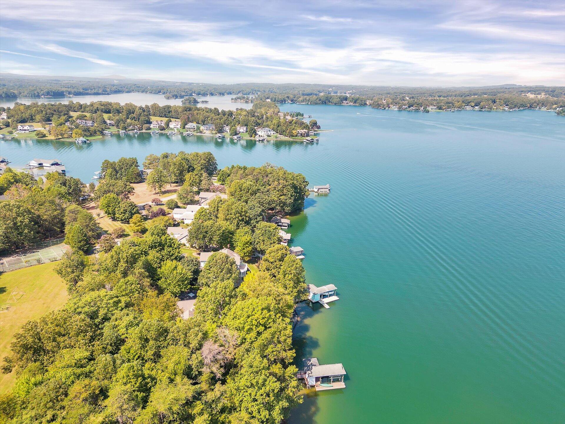 51 Spinnaker Drive Union Hall, VA 24176 - Photo 51 of 58 a view of a lake with a city view