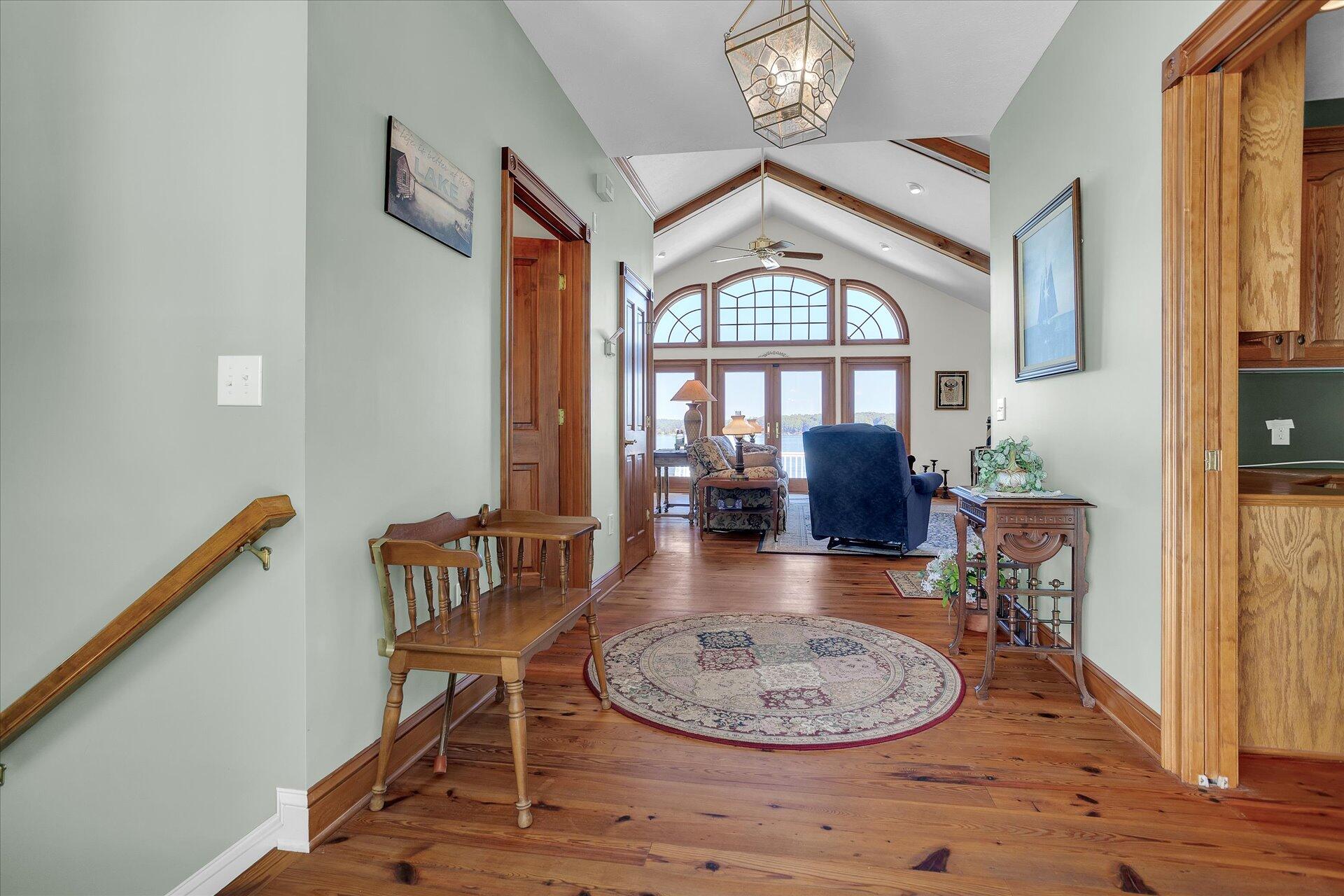 51 Spinnaker Drive Union Hall, VA 24176 - Photo 7 of 58 a view of a livingroom with furniture window and wooden floor