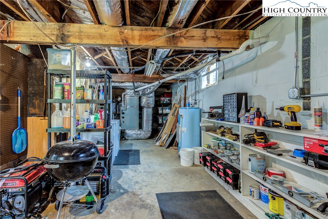 1046 J E Gentry Road Laurel Springs, NC 28644 - Photo 28 of 49 a view of storage and utility room