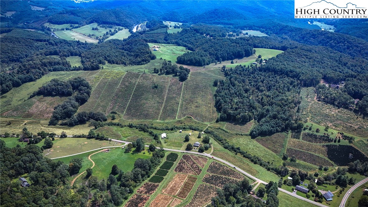 1046 J E Gentry Road Laurel Springs, NC 28644 - Photo 5 of 49 an aerial view of a house