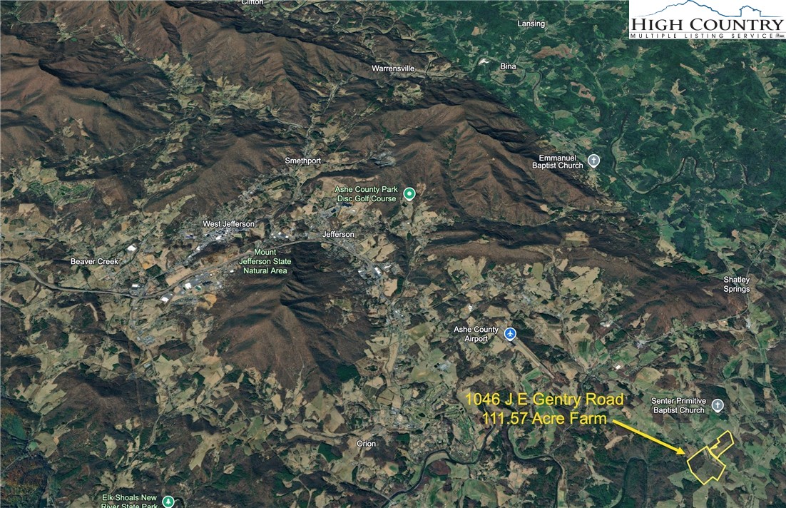 1046 J E Gentry Road Laurel Springs, NC 28644 - Photo 6 of 49 a view of a forest with a tree