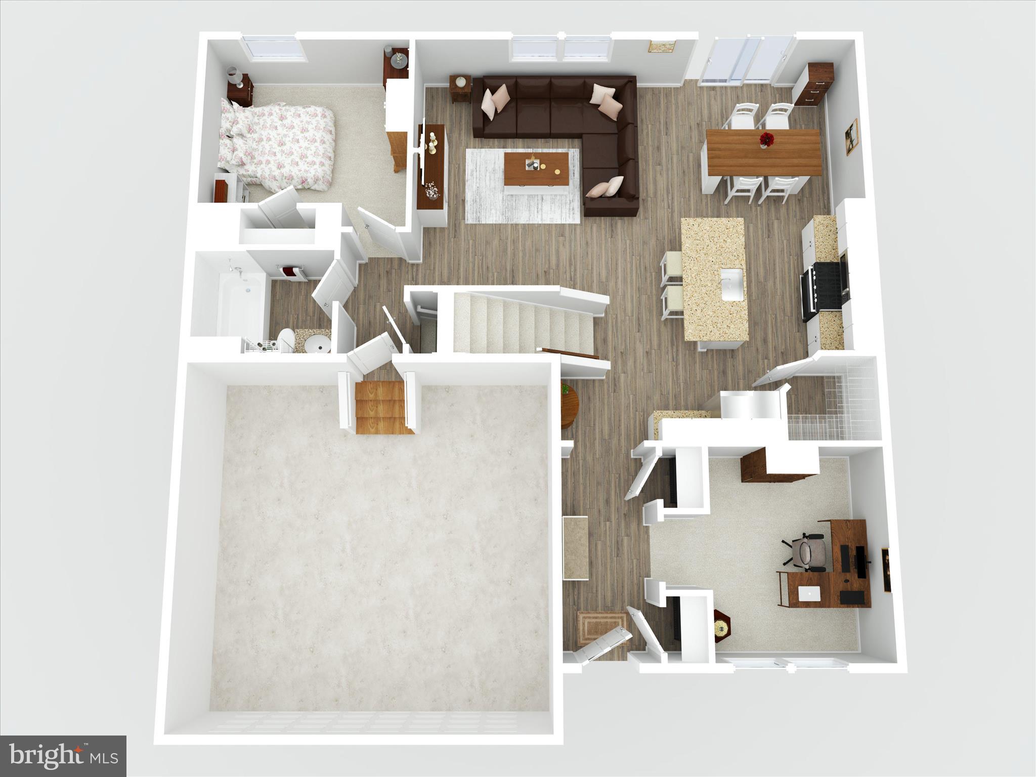 2088 Pomona Way Frederick, MD 21702 - Photo 54 of 55 view of living room with furniture and lamp