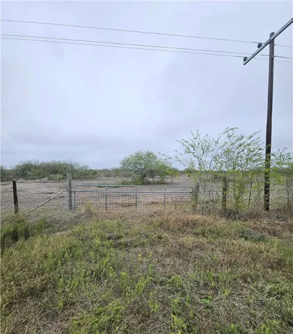 a view of a lake from a yard