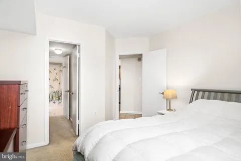 a view of a walk in closet