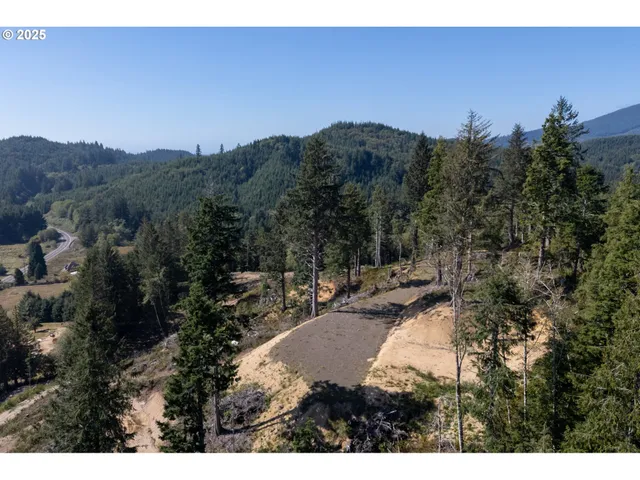 a view of a house with mountain view