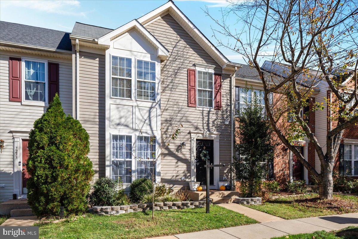 7235 Traphill Way Gainesville, VA 20155 - Photo 31 of 40 a front view of a house with garden