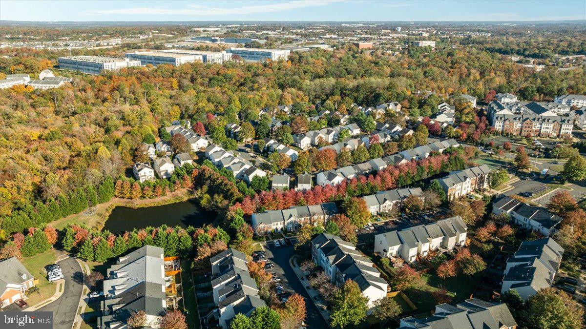 7235 Traphill Way Gainesville, VA 20155 - Photo 33 of 40 an aerial view of residential building with parking space
