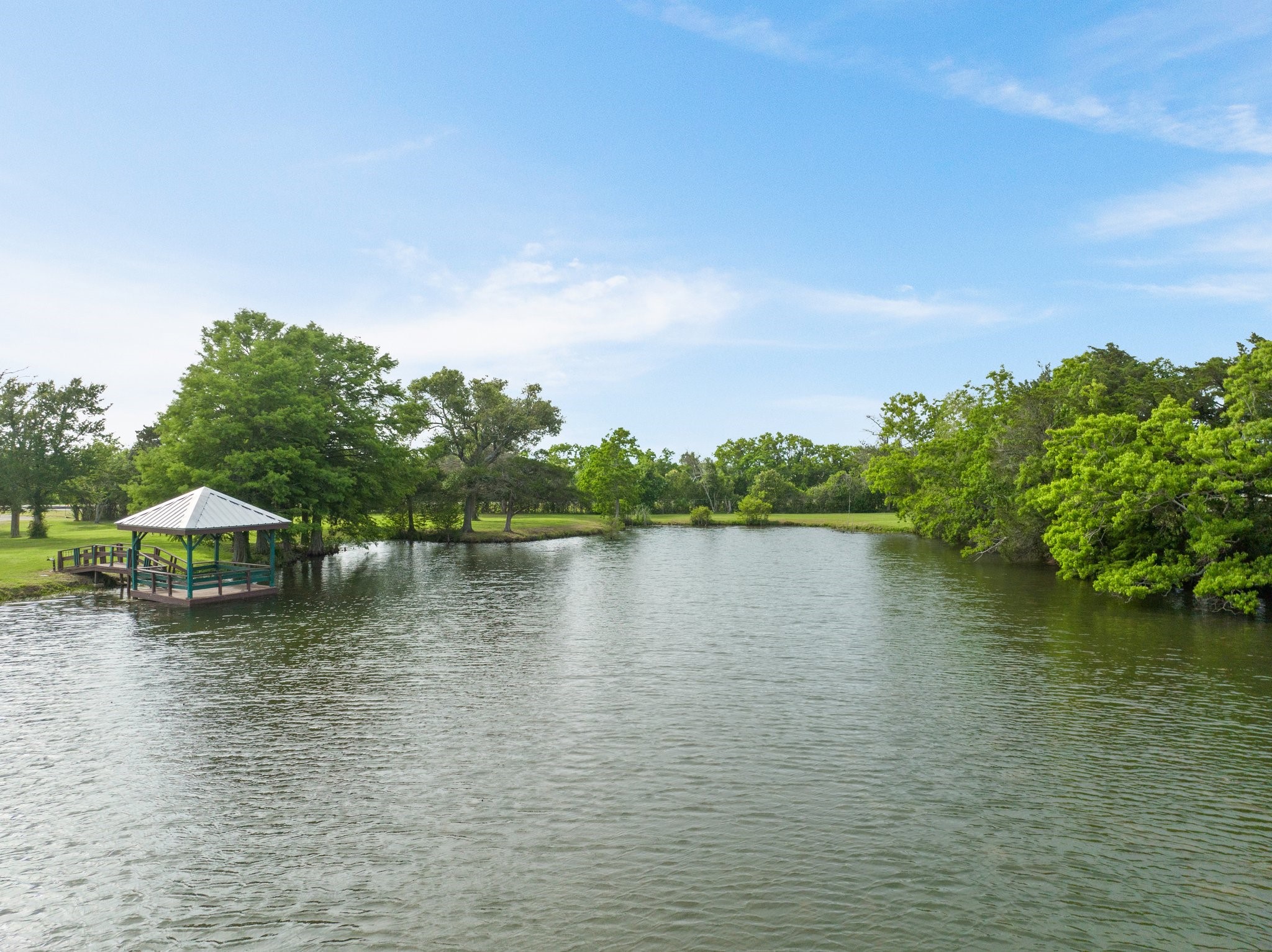 8226 Fm 2354 Beach Baytown, TX 77523 - Photo 6 of 39 Relax in the shade of the gazebo, complete with electricity and water—ideal for events or quiet time.