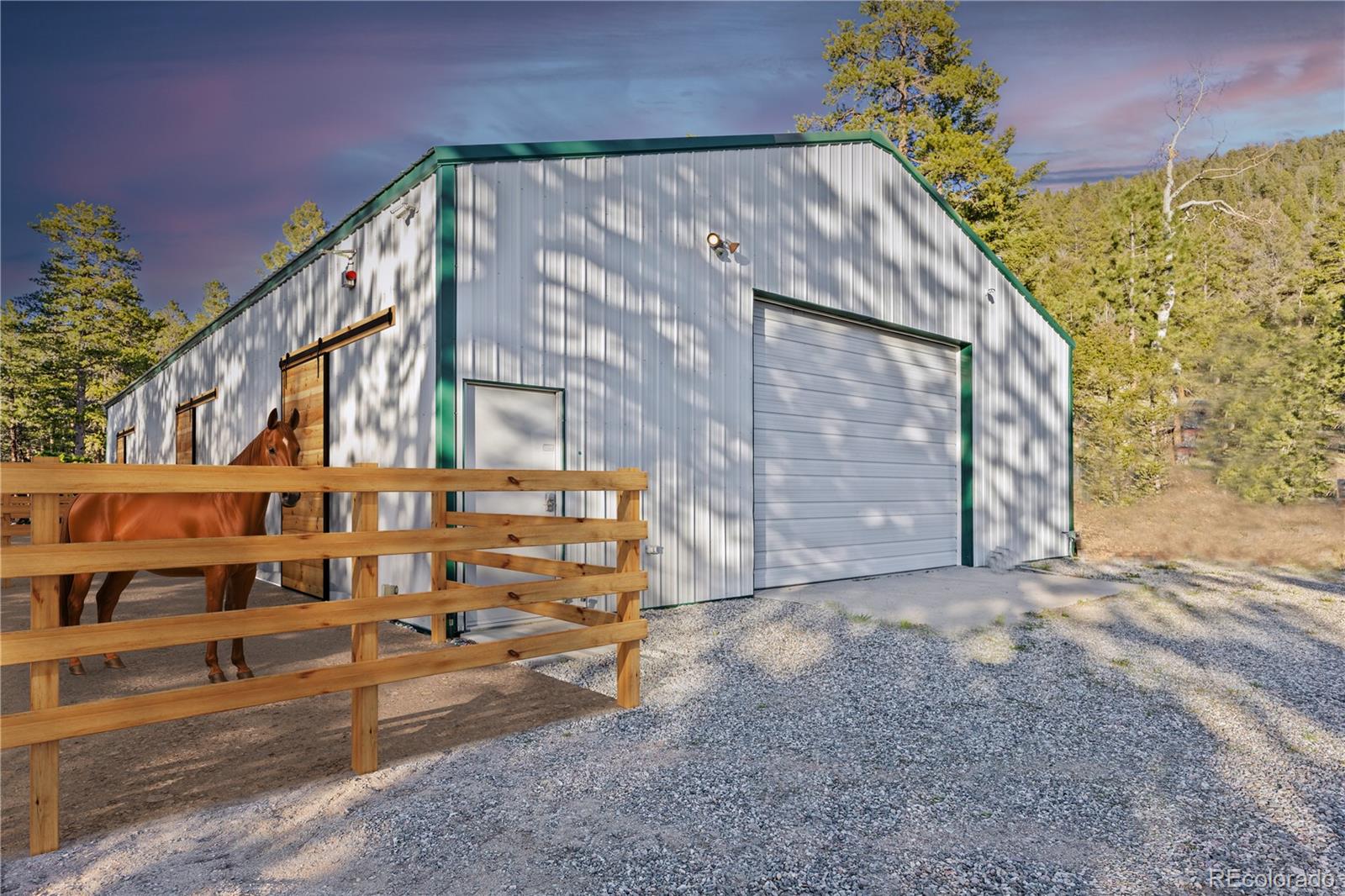 26273 Richmond Hill Road Conifer, CO 80433 - Photo 8 of 47 a view of a large building
