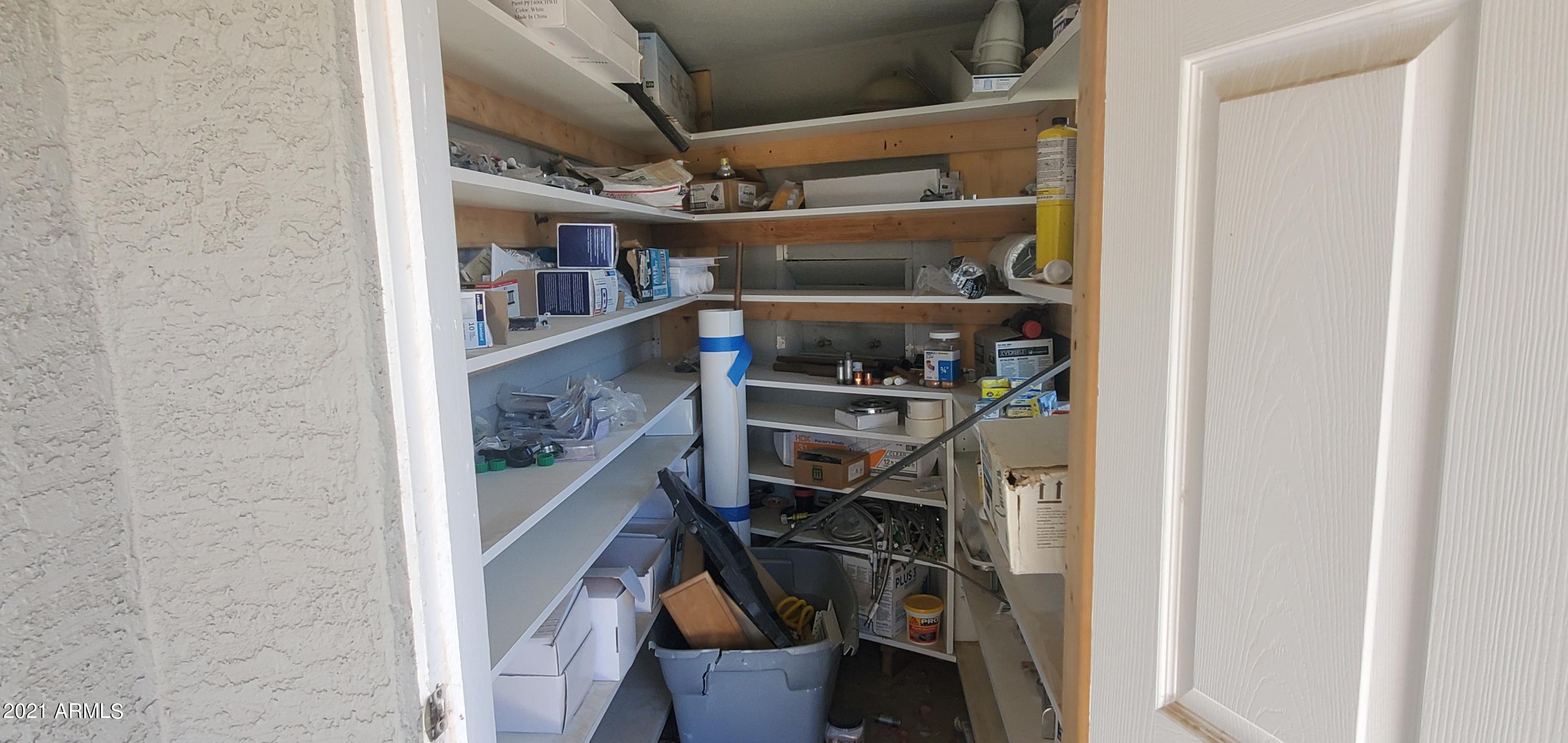 22027 South Ellsworth Road Queen Creek, AZ 85142 - Photo 26 of 26 Storage Room-Back Patio