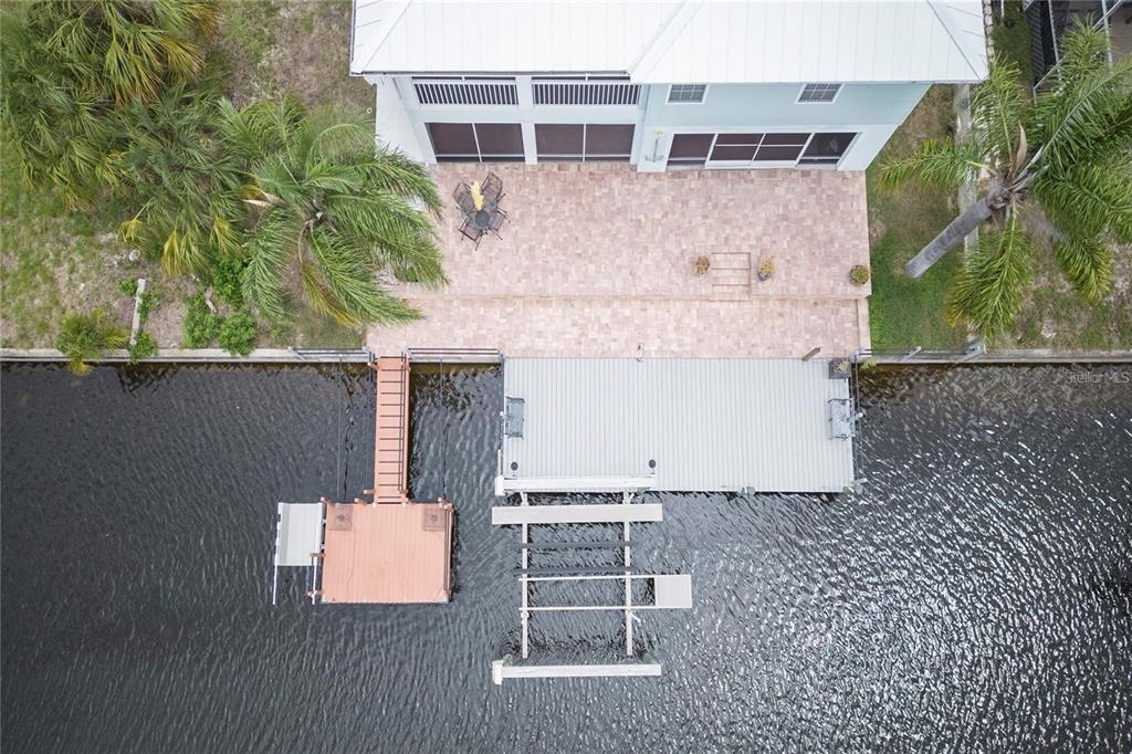 7352 Gulf Way Hudson, FL 34667 - Photo 62 of 69 an aerial view of residential houses with outdoor space