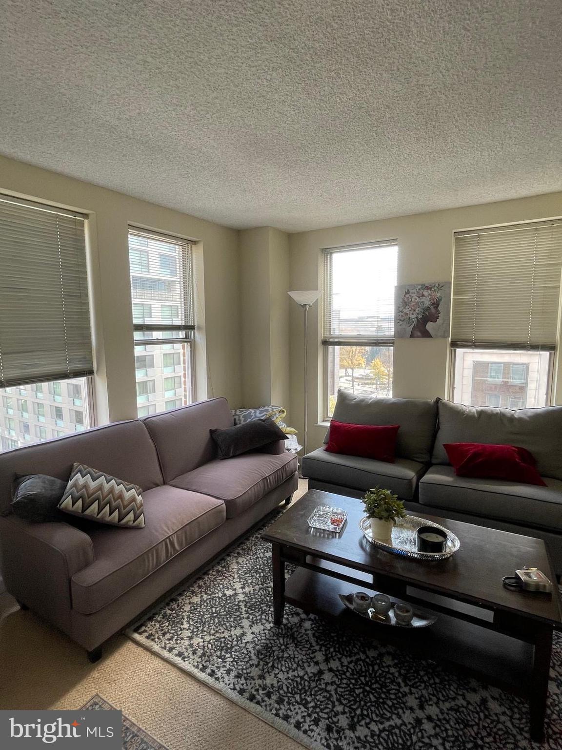 601 Pennsylvania Avenue Northwest, Unit 710 Washington, DC 20004 - Photo 6 of 20 a living room with furniture and a window
