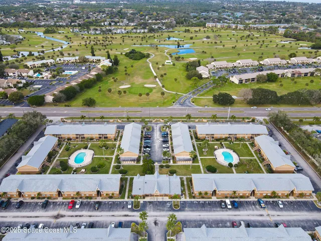 an aerial view of a football ground