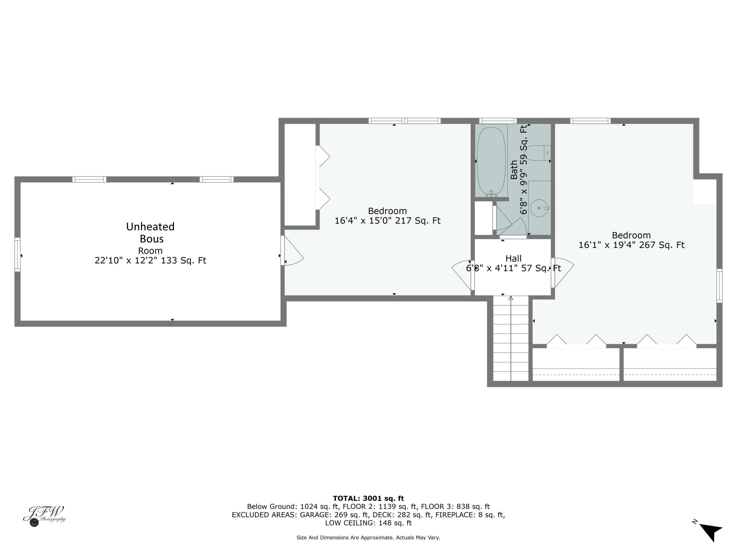 52 Goose Point Road Centerville, MA 02601 - Photo 70 of 71 Floor Plan 2nd Floor w-unheated bonus ro