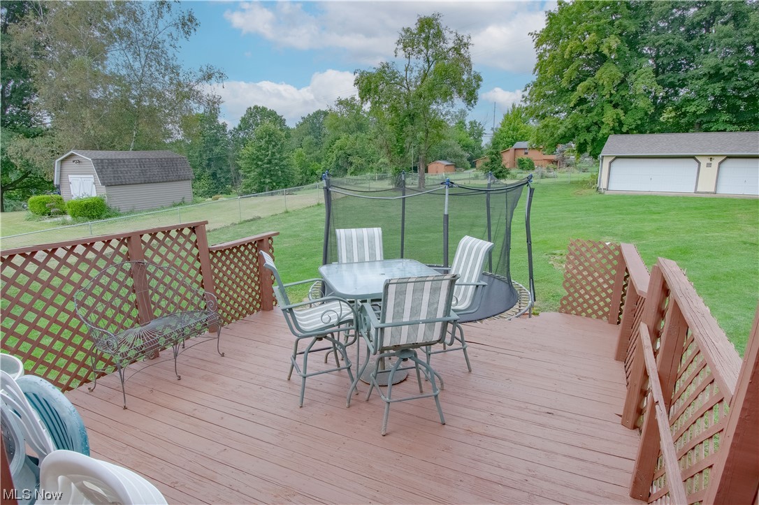 241 Ridge Road Mogadore, OH 44260 - Photo 6 of 26 The deck is perfect for enjoying the warm Summer weather.
