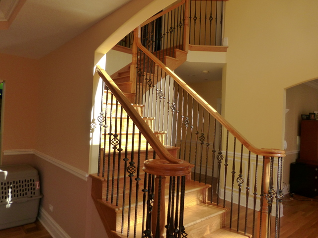 311 North Westgate Road Mount Prospect, IL 60056 - Photo 8 of 18 a view of entryway with wooden floor and stairs
